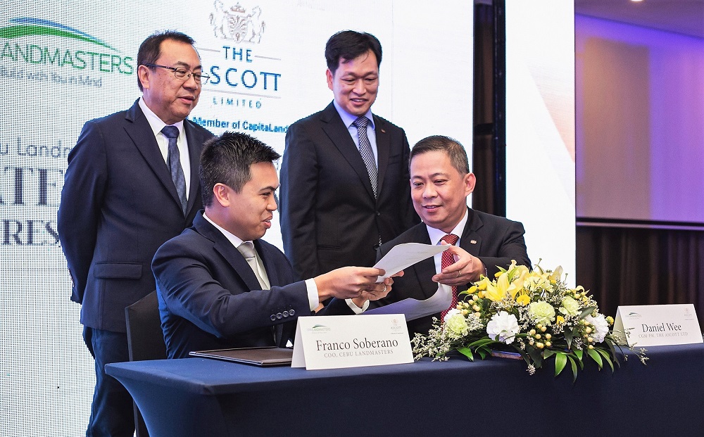 Ascott and CLI signing MoU