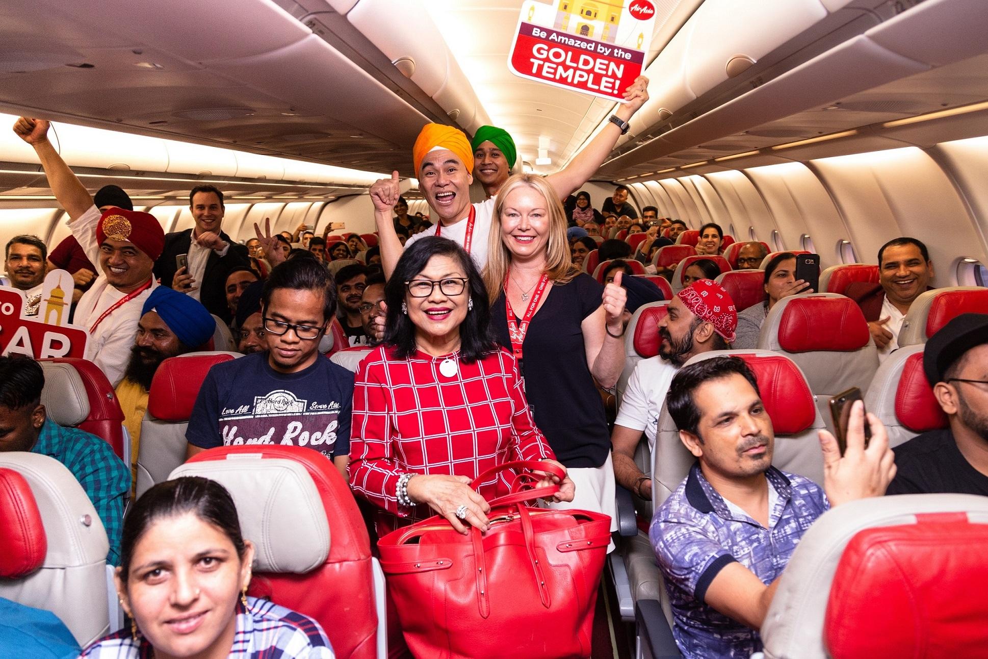 AirAsia - Inaugural flight to Amritsar