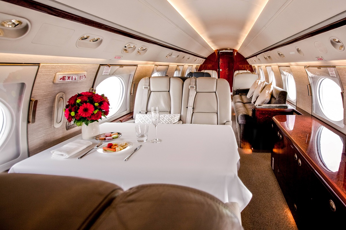 Mjets Gulfstream V Interior