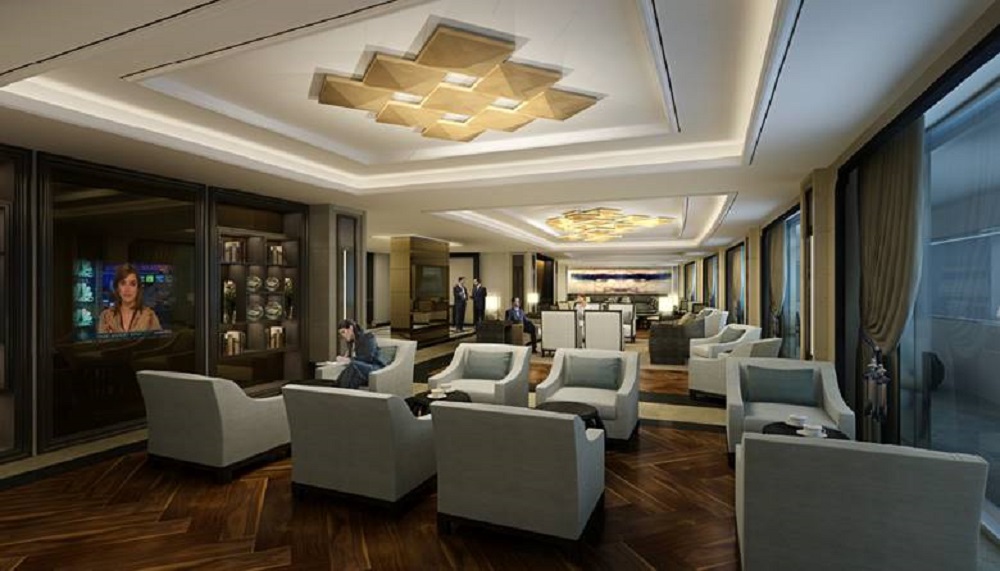 Artist impression of Radisson Blu Wuhan ETD Zone lobby