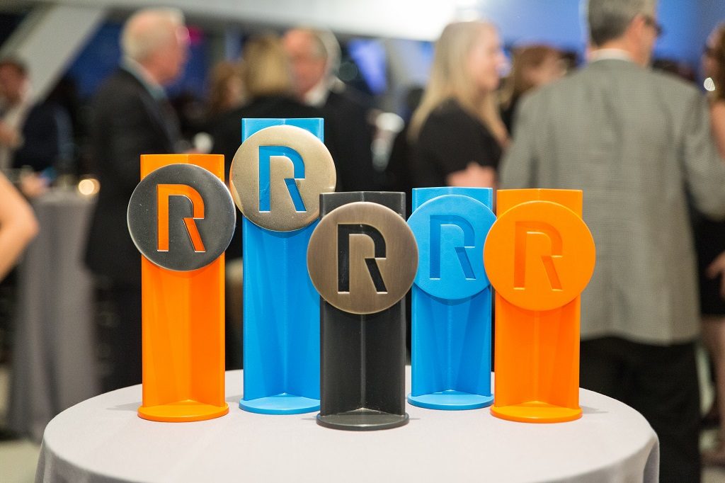 The Radical trophies designed by Chris Hardy