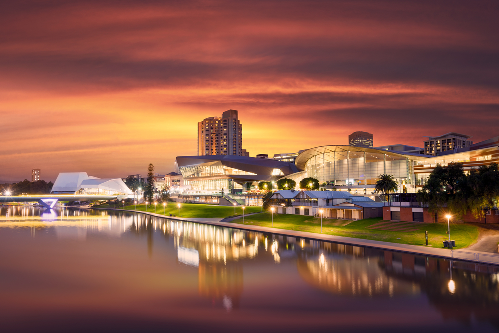 River Torrens in Adelaide, South Australia