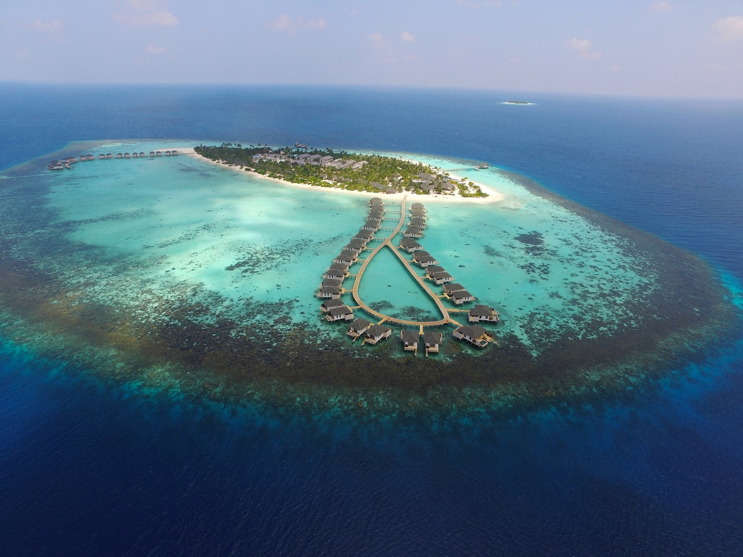 Amari Havodda Maldives - Aerieal View