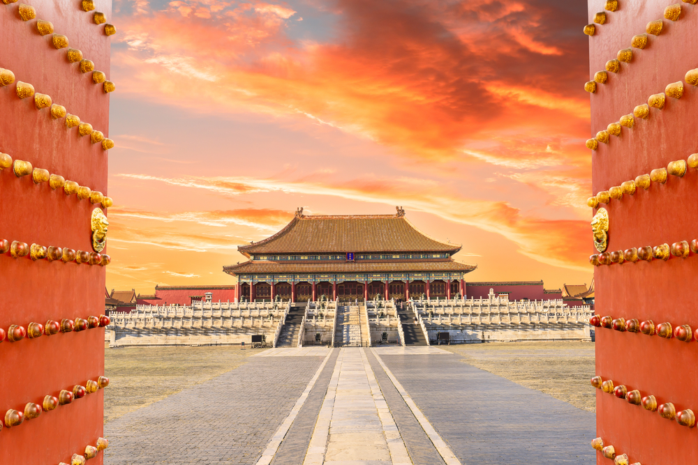 Forbidden City in Beijing, China