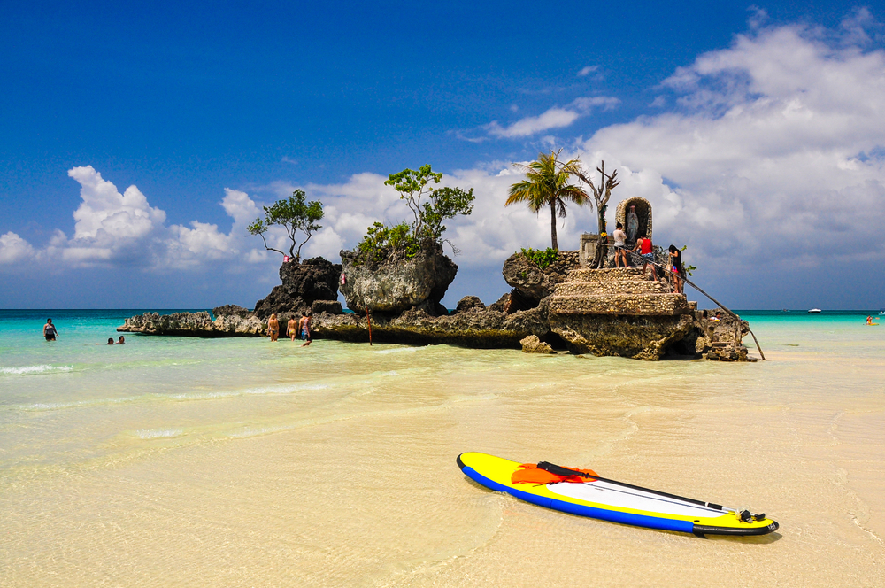 tourist in boracay