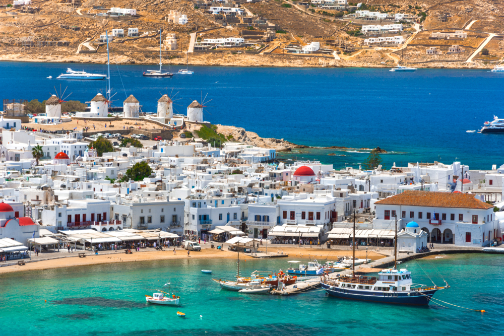 Mykonos, Greece - Qatar Airways