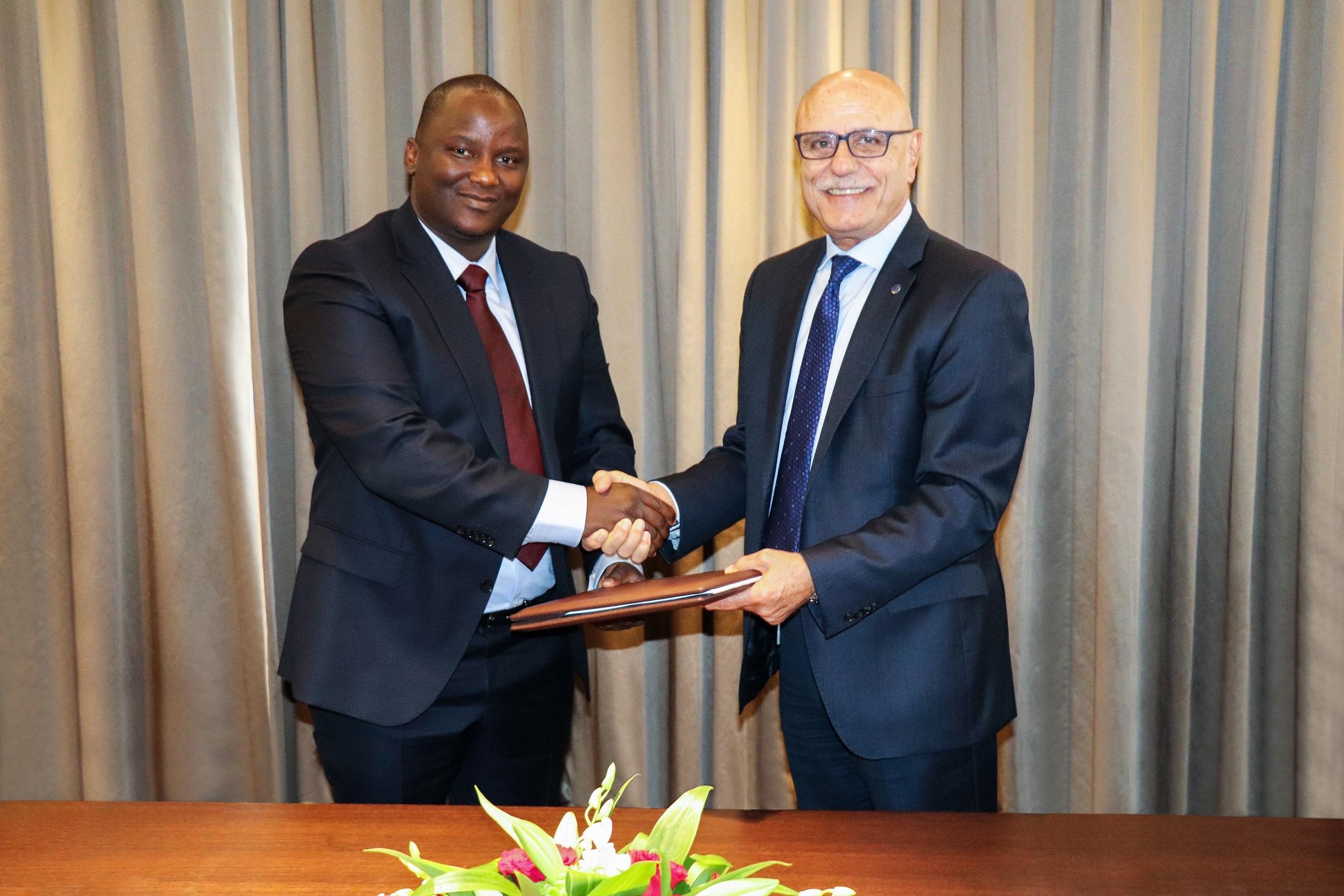 Bokani Soko and Selim El Zyr at the signing ceremony - Grandview Hotels - Rotana