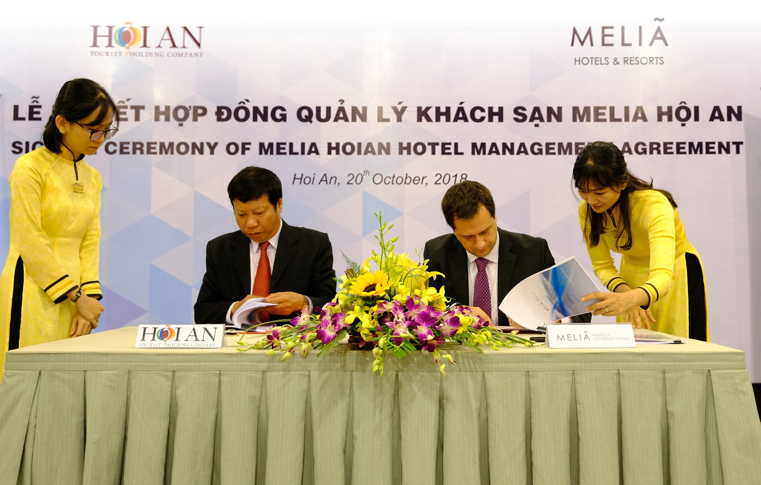 Signing of Meliá Hoi An