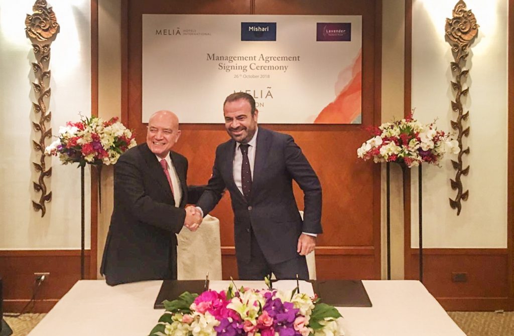 Signing of Meliá Phuket Karon