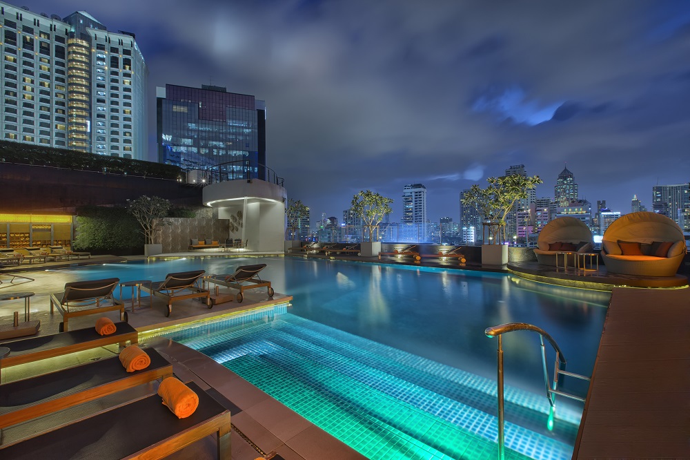 Outdoor Pool - Bangkok inspiring MICE venues