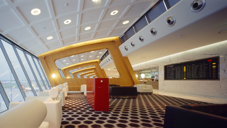 QF First Class Lounge in Sydney