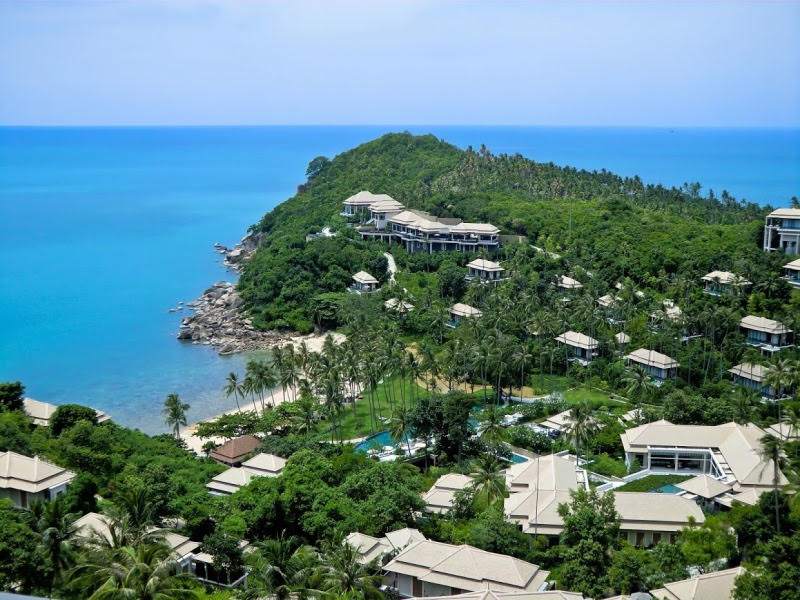 Banyan Tree, on the Thai island of Koh Samui