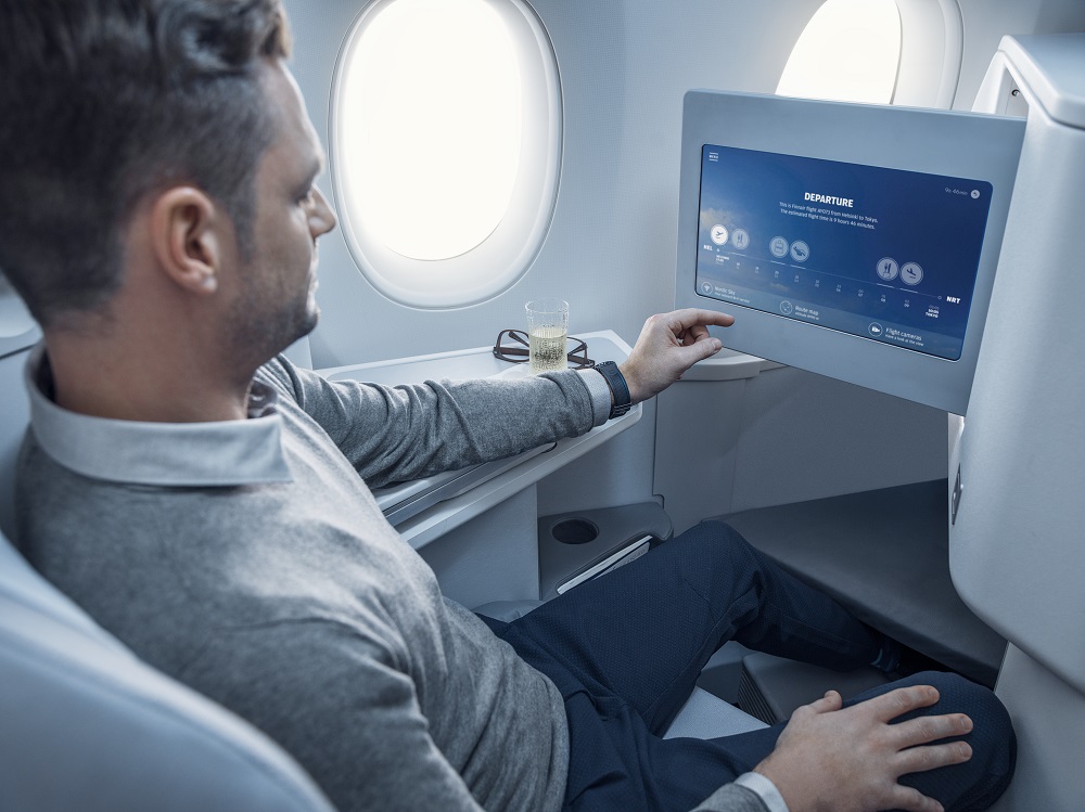 Finnair A350 business class