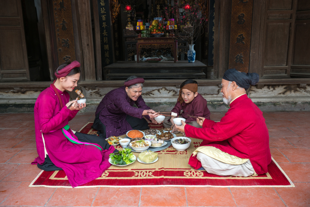  Tat Nien meal in Vietnam