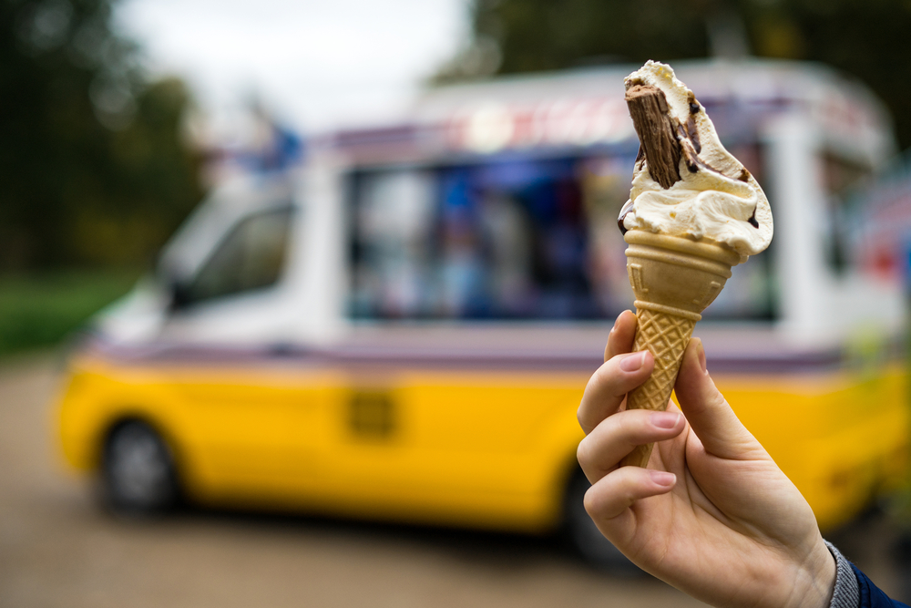 Ice Cream Van - Travelodge Left Behind