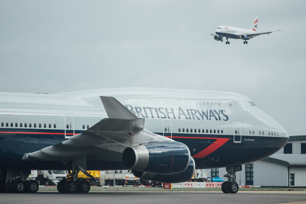 British Airways 747 G-BNLY