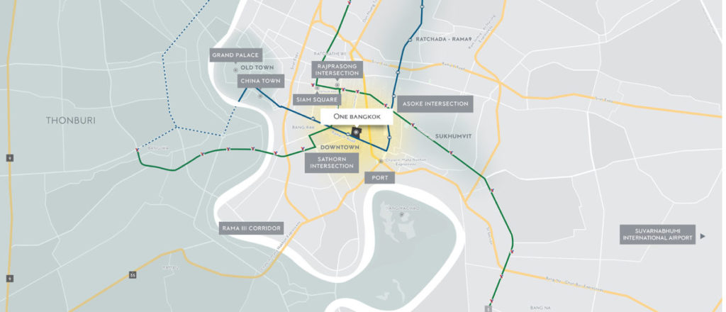 The Ritz-Carlton, Bangkok - Map