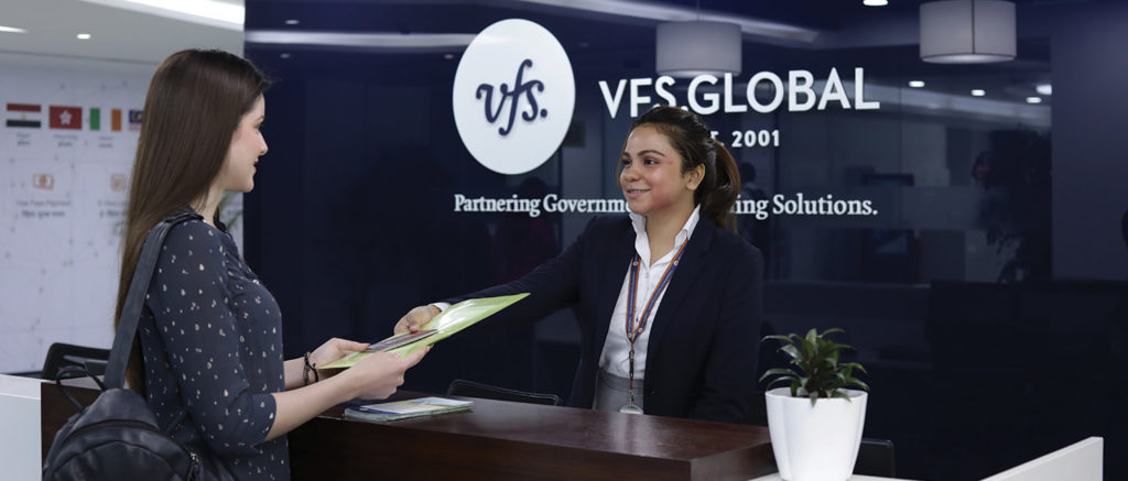 VFS Global - Visa application