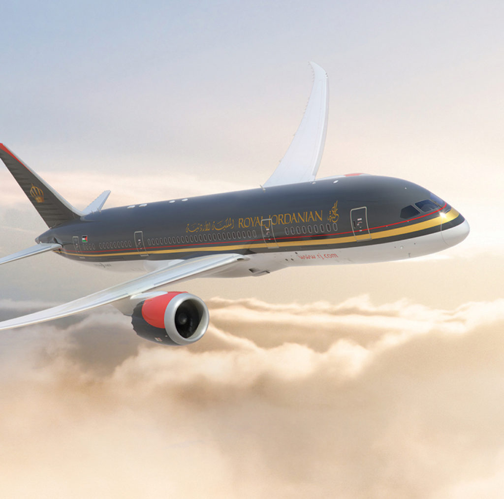 royal jordanian book flight