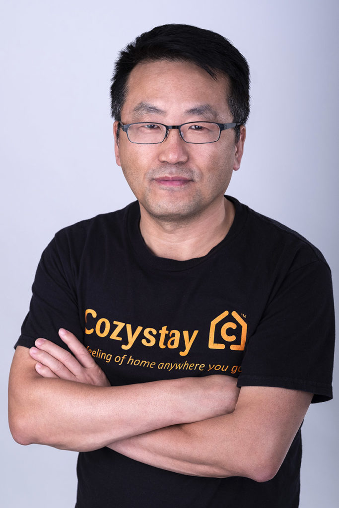 CEO and founder Galen Cheng, Cozystay