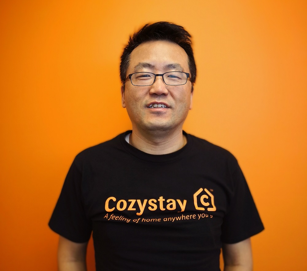CEO and founder Galen Cheng, Cozystay