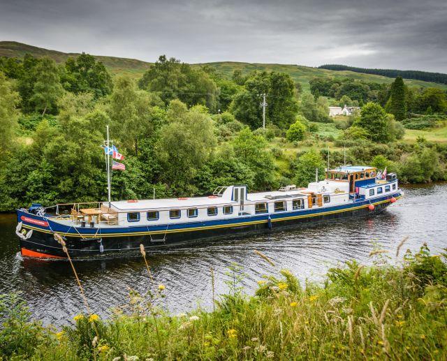 European Waterways' Scottish Highlander hotel barge