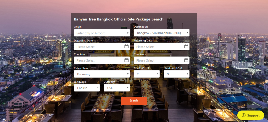 Banyan Tree Package Search