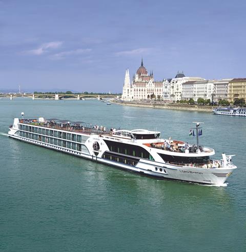 Riviera ship in Budapest