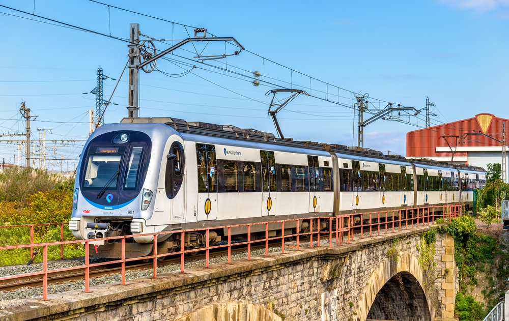 France mass strike - Hendaye train station