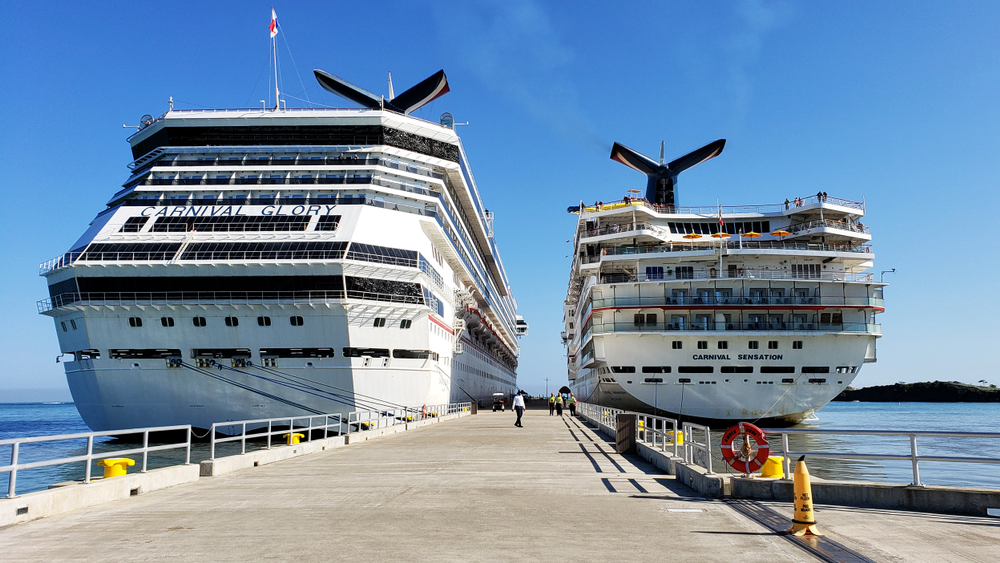 Six Injured When Two Carnival Cruise Ships Collide In Mexico