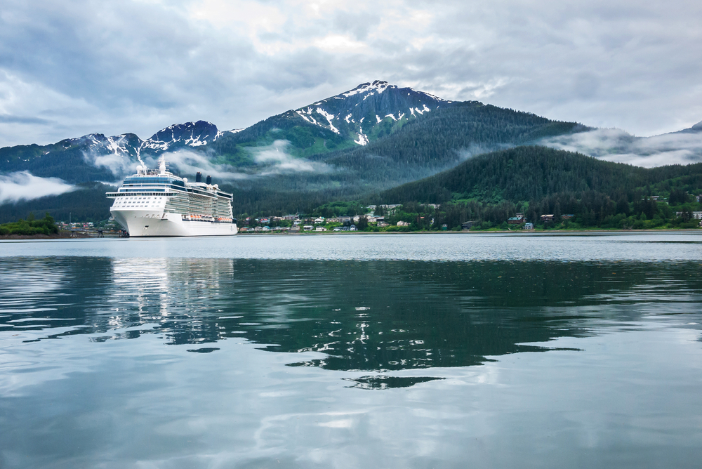 Cruise ship in Alaska