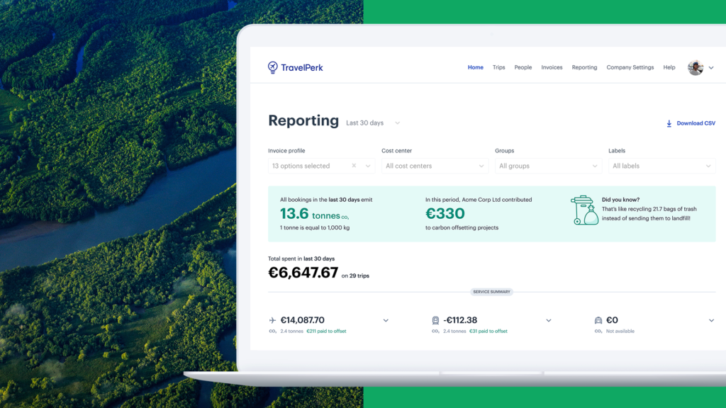 Business Travellers Can Now Offset Carbon Footprint With Greenperk