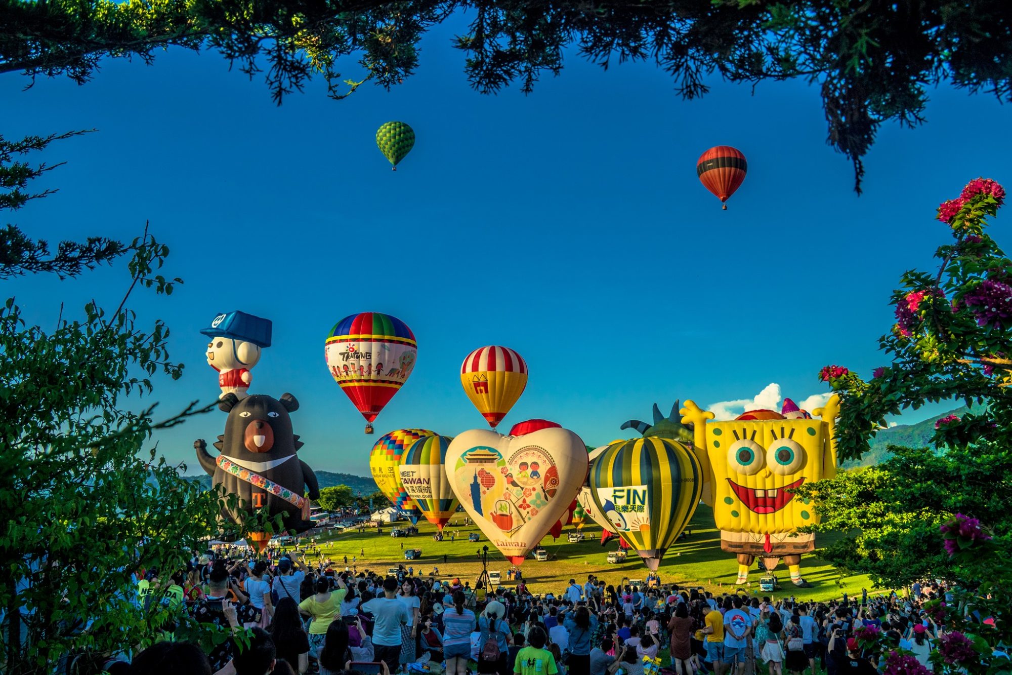 Debuting the world’s only balloon festival this year in Taiwan.