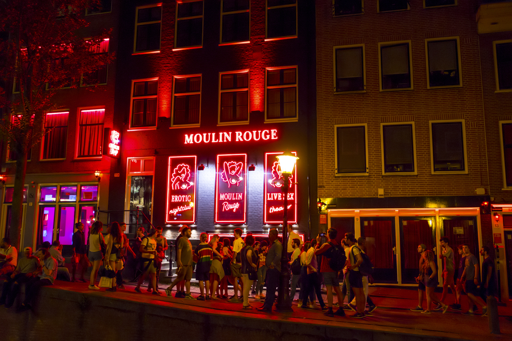 Amsterdam Red Light District Telegraph