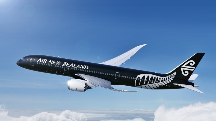 ANZ Boeing 787-9 Dreamliner aircraft