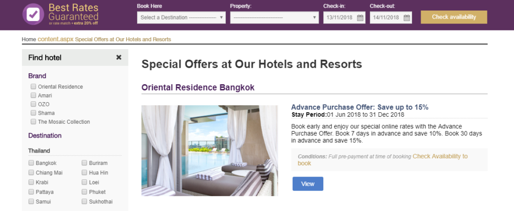 Direct Booking Summit - ONYX Hospitality Website