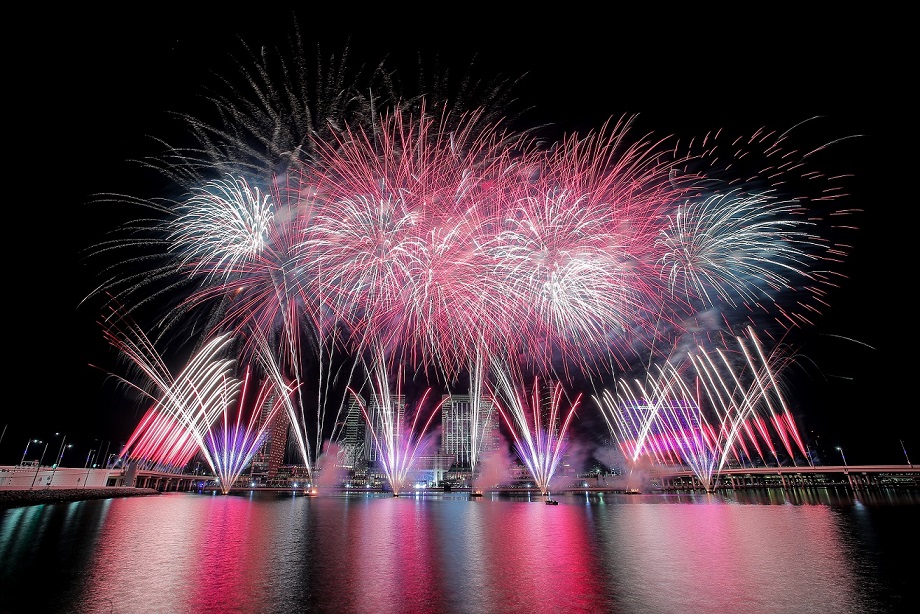 NYE Fireworks Al Maryah Island