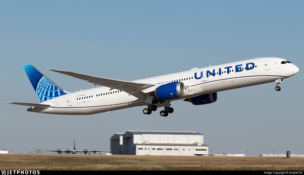 United Airlines 787 Courtesy of Andrew Widmann Jetphotos
