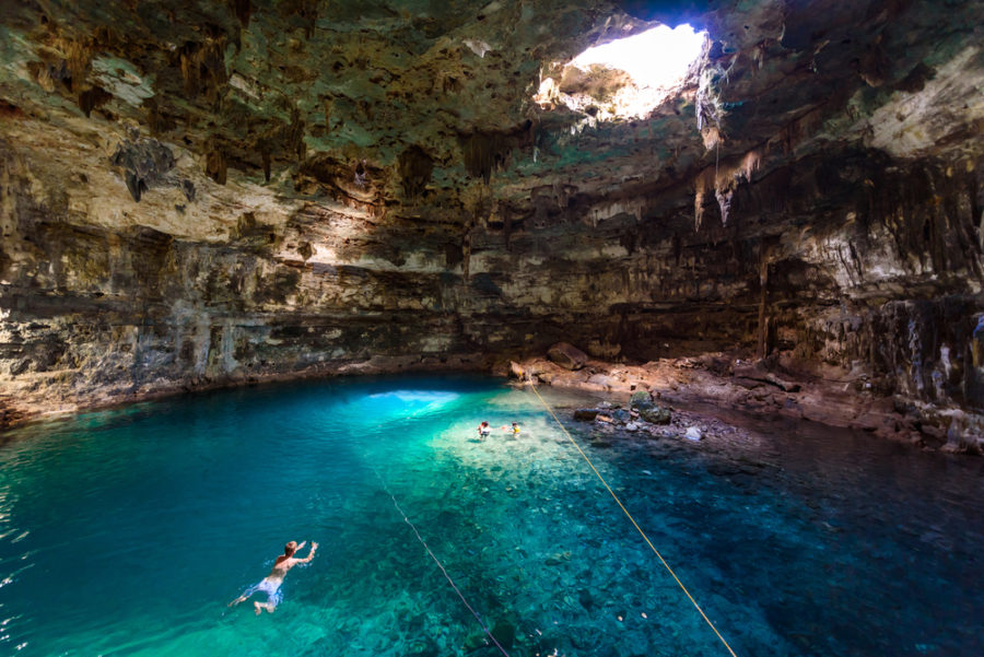 Cenote Samula Dzitnup Yucatan, Mexico