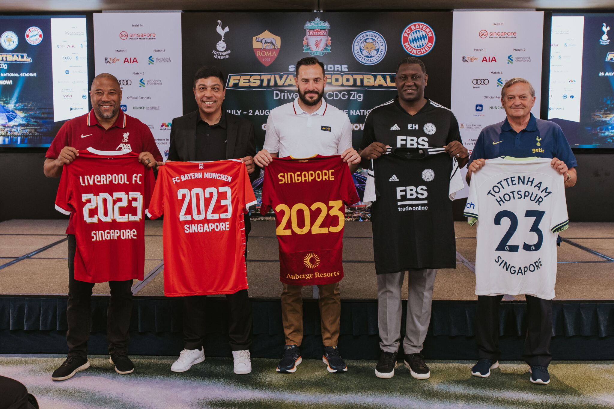 Singapore set to host premier Football Clubs at the inaugural Singapore