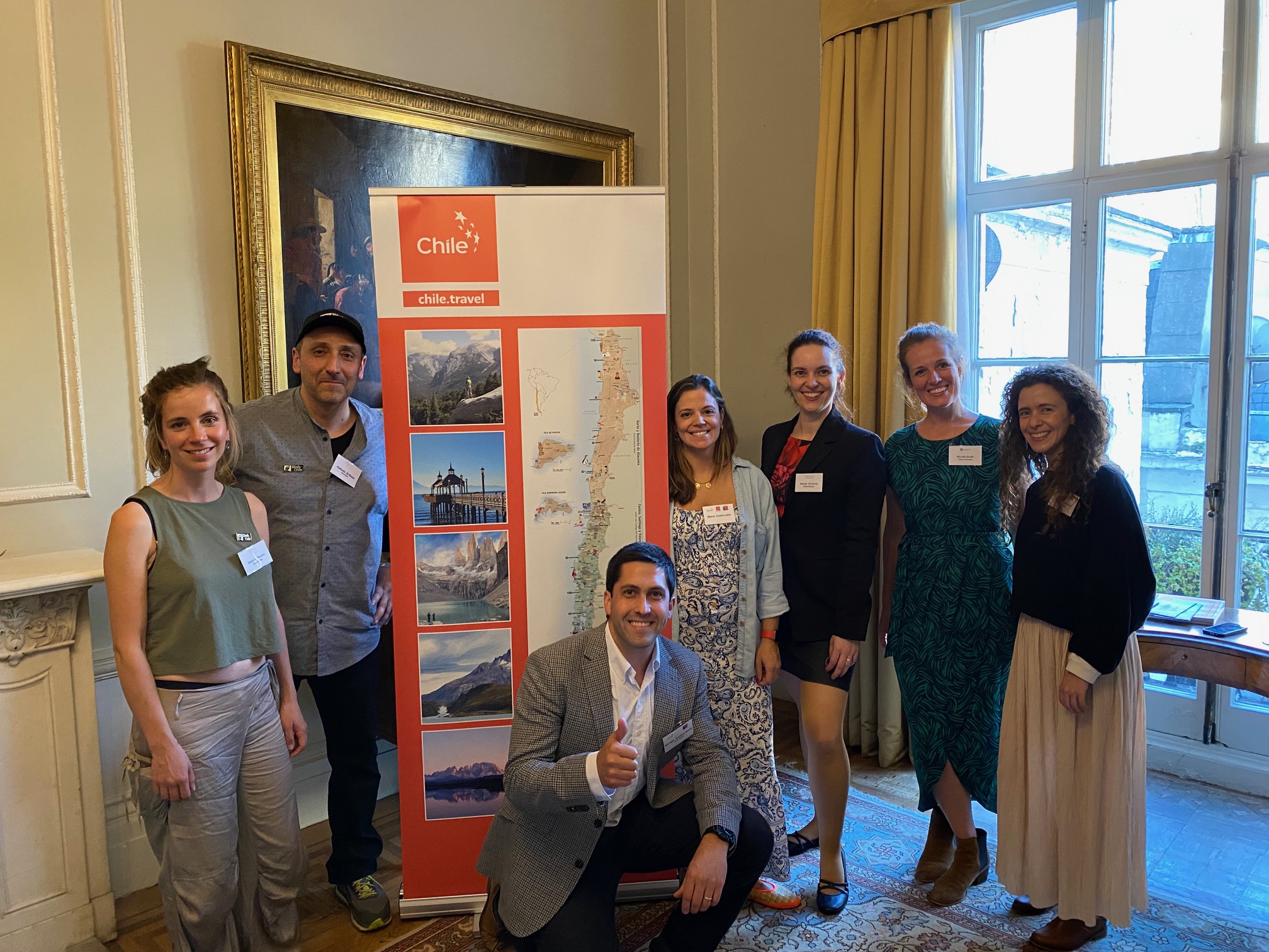 The Embassy of Chile and Chile Travel UK Travel industry for celebratory evening