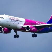 Frankfurt,germany-july,13,,2019:,Hungarian,Wizz,Air,Ha-lyw,Airbus,A320,Over